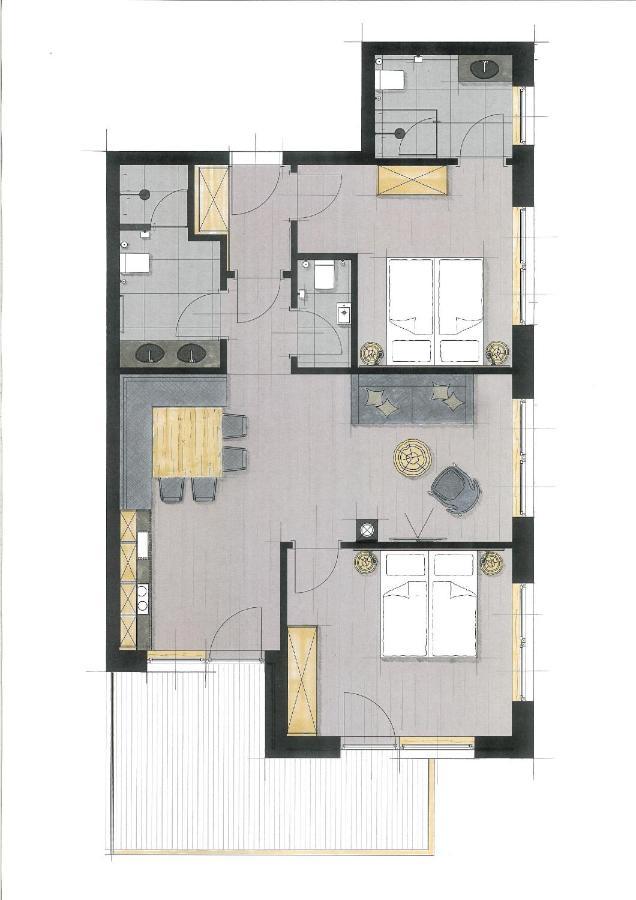 Apartament Schmiedhof Gut Grossarl Zewnętrze zdjęcie