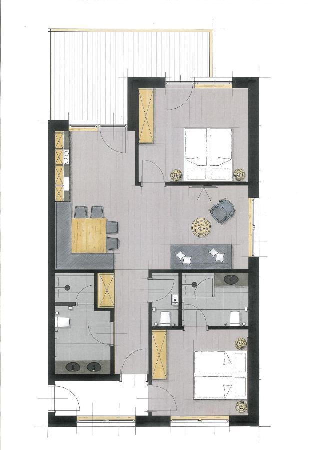 Apartament Schmiedhof Gut Grossarl Zewnętrze zdjęcie