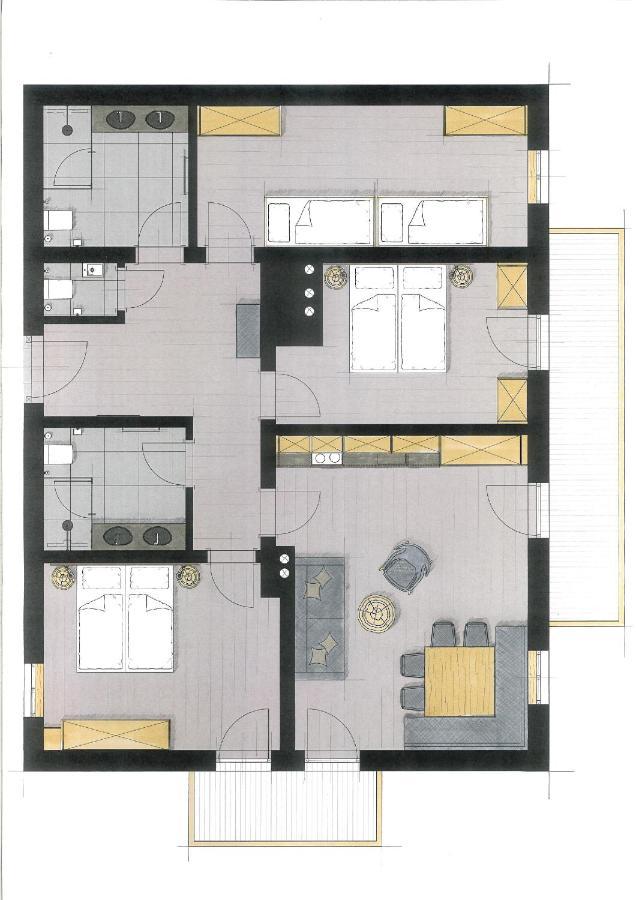 Apartament Schmiedhof Gut Grossarl Zewnętrze zdjęcie